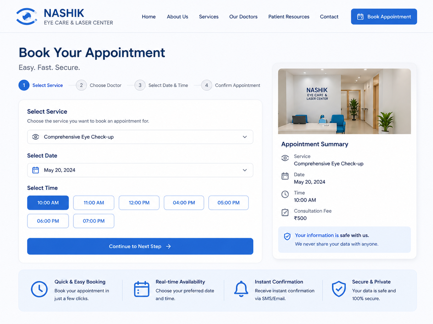 Online Appointment Booking
