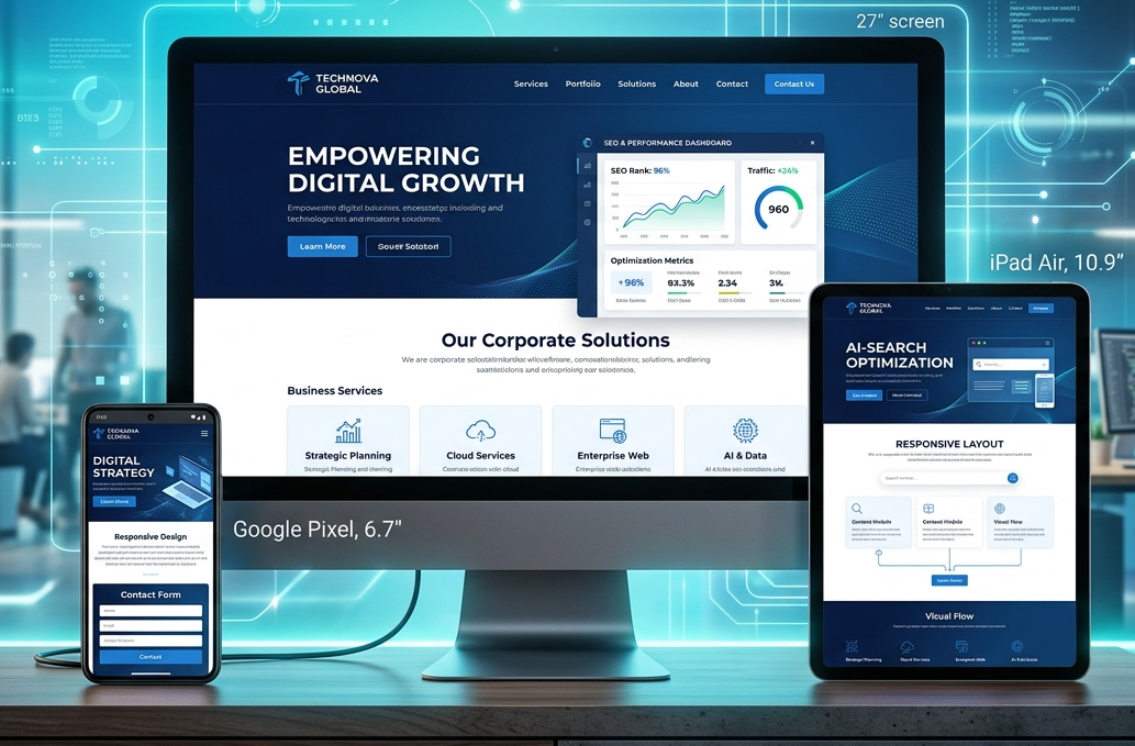 Corporate Business Website Development