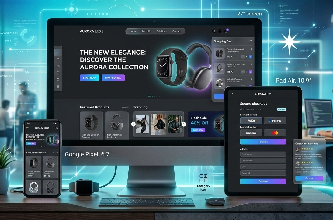 E-Commerce Shopping Website Development