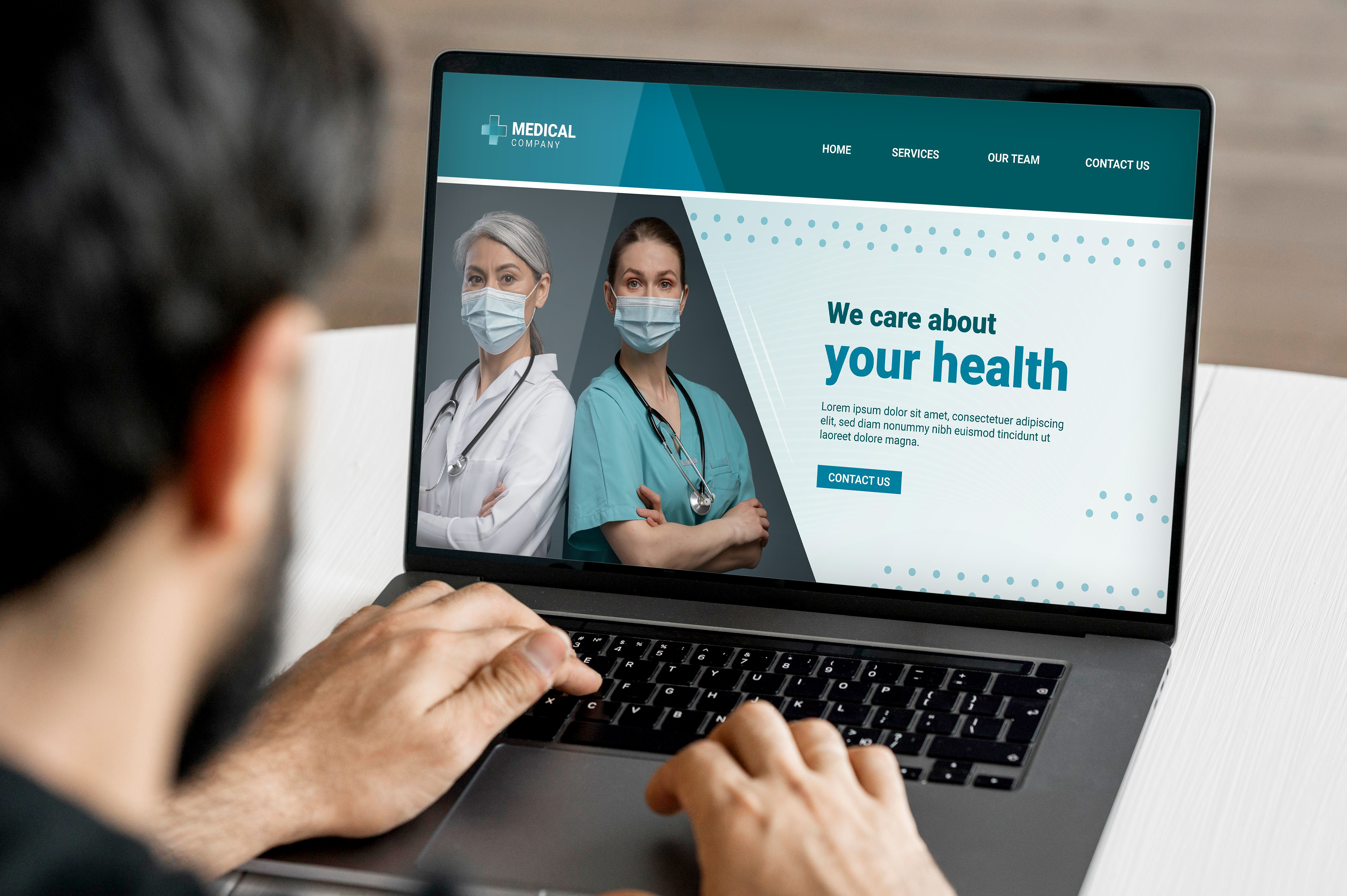 Professional Clinic Website Design