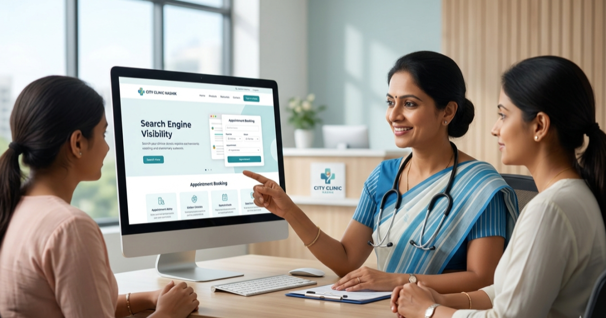 For clinics looking to grow online, choosing the right local SEO for clinics Nashik is no longer opt - Algorvis Private Limited Blog